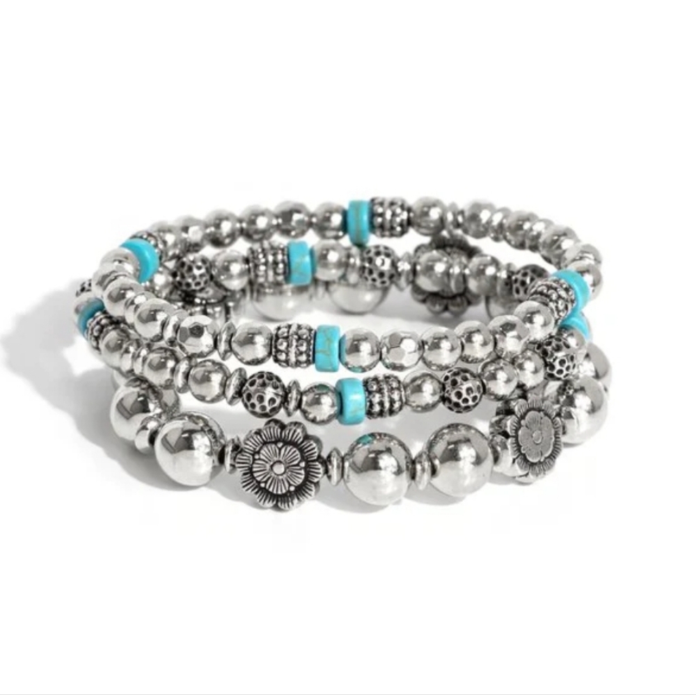 Paparazzi Garden Party Passion Blue Bracelet